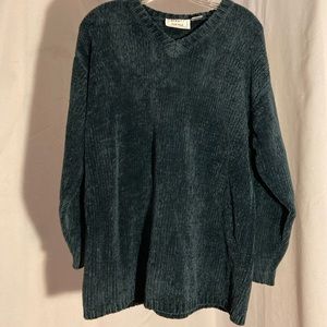 Sweater long sleeve green- large